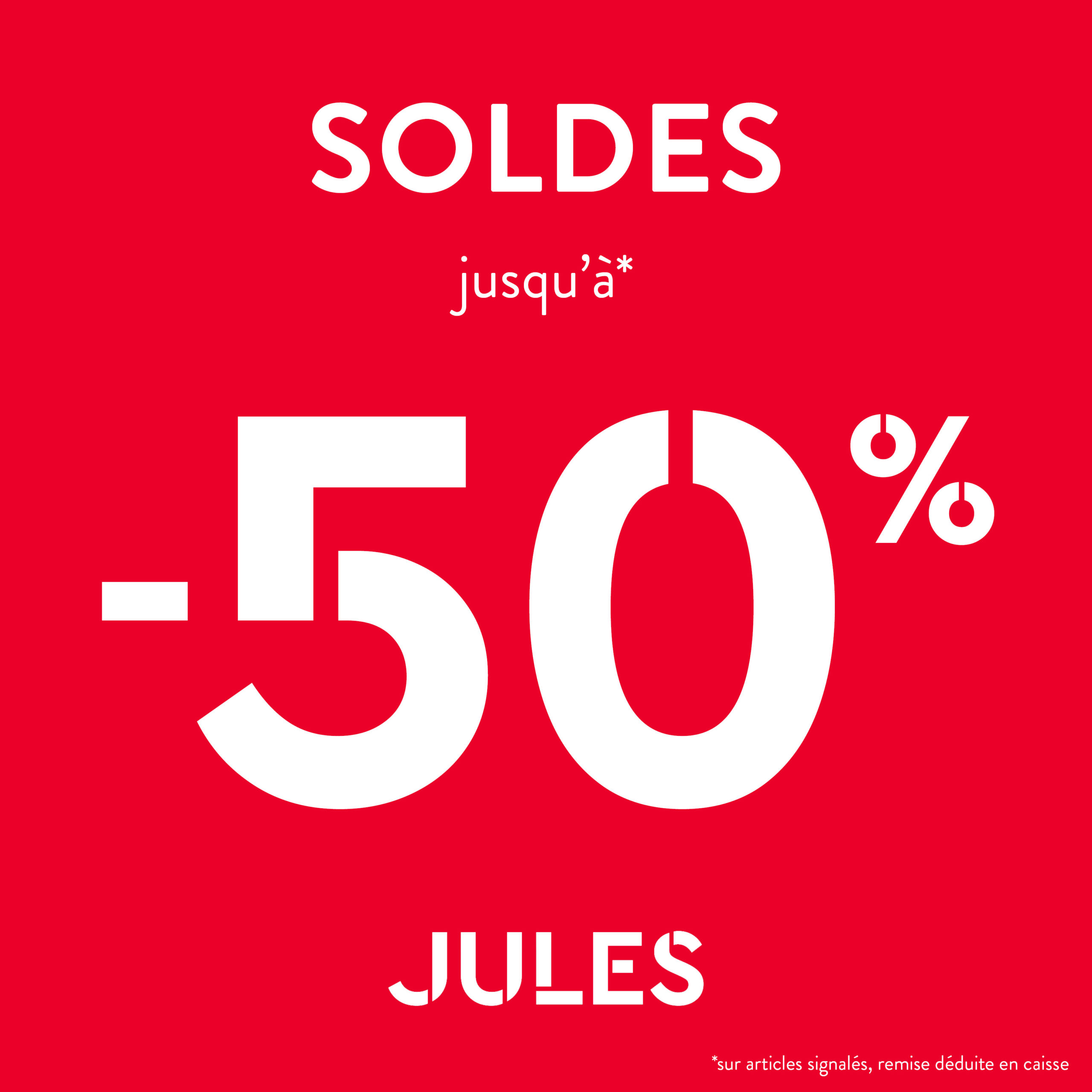 Les soldes chez Jules - Centre commercial Auchan Béziers